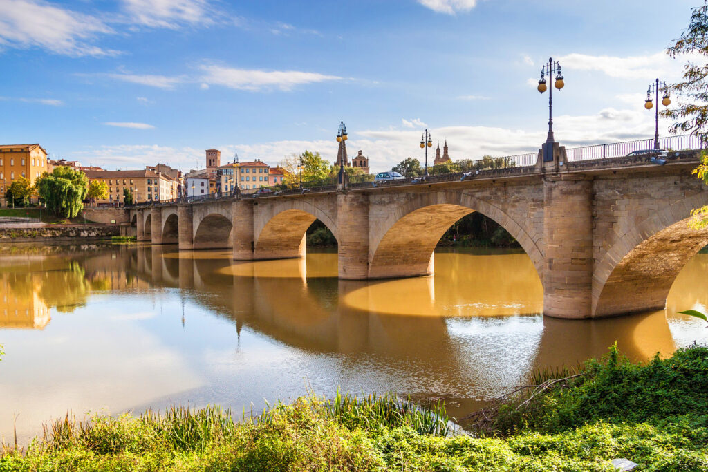 Puente de Piedra (Stone bridge) in Logrono